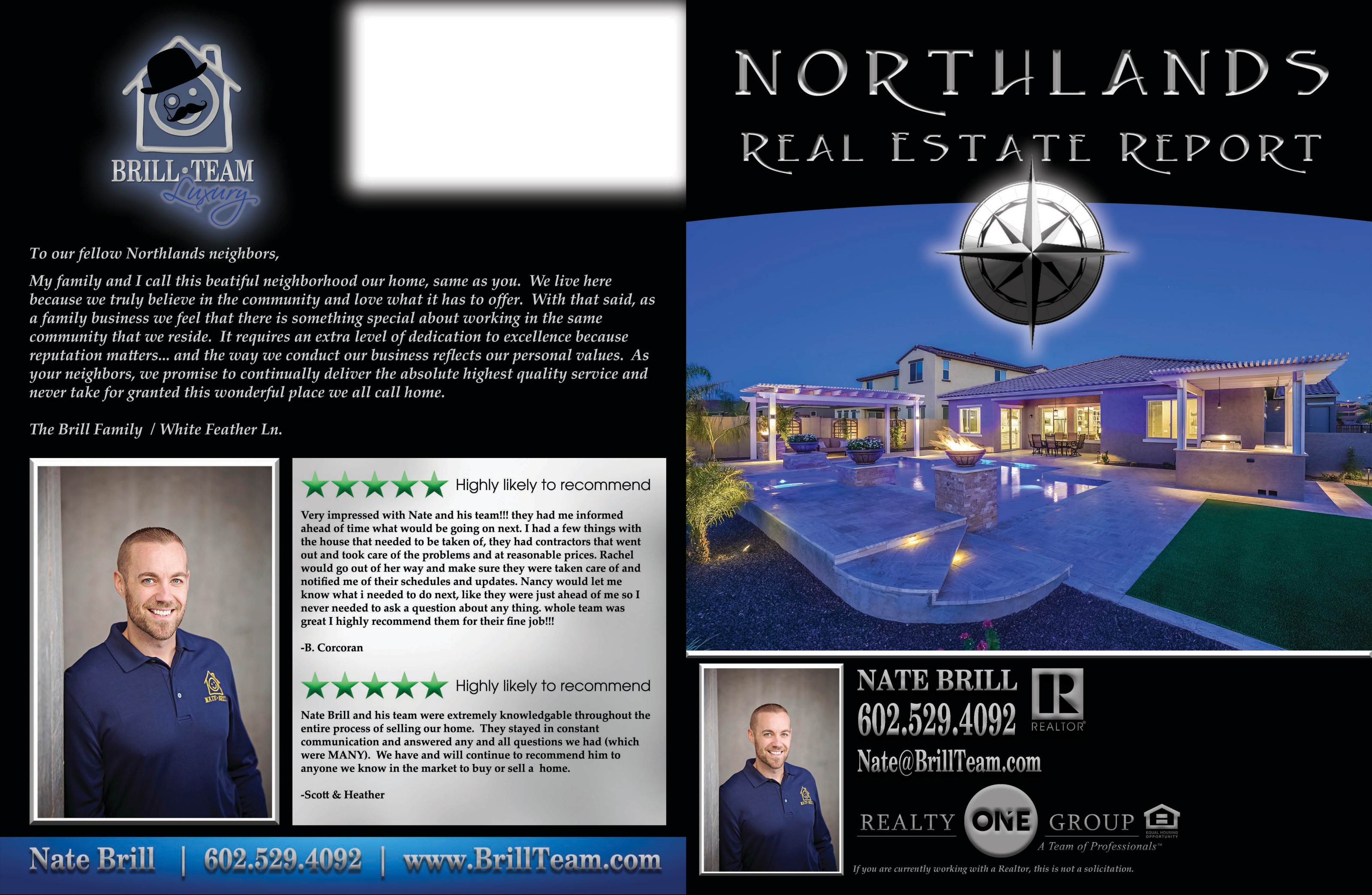 Cover page of the November 2019 Northlands Real Estate Report