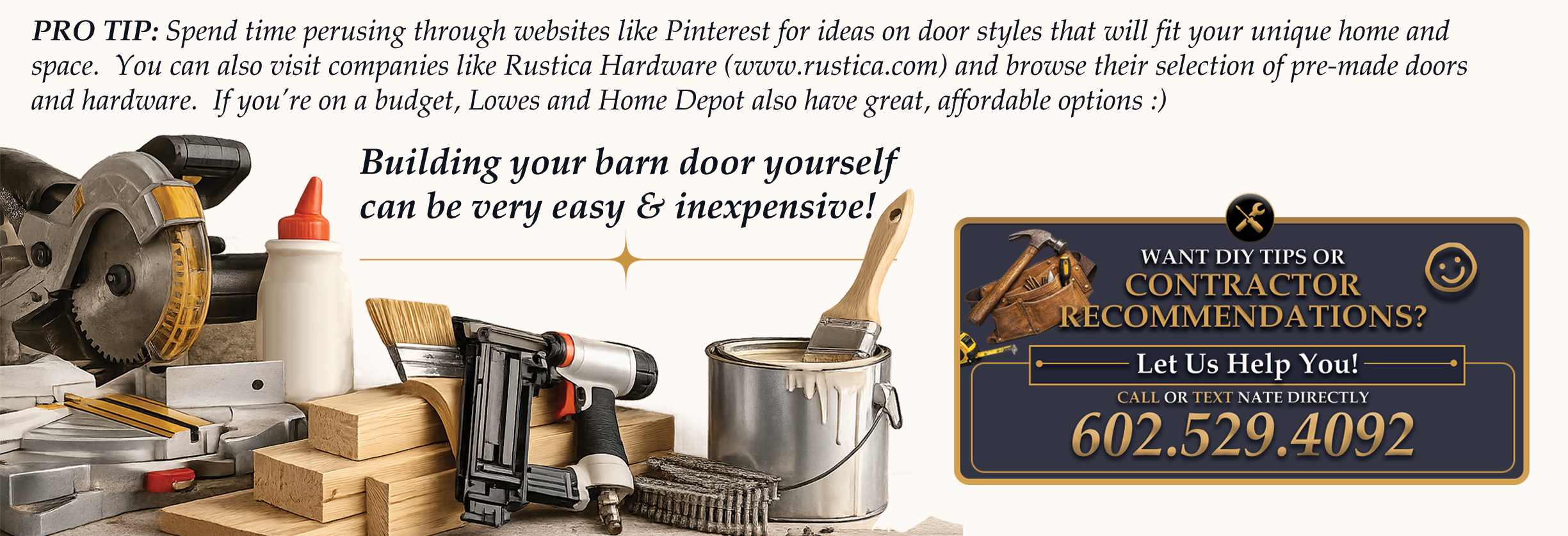 Beautiful Form & Function with Barn Doors — illustration 7