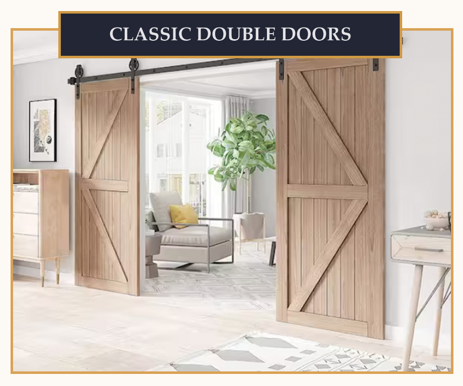 Beautiful Form & Function with Barn Doors